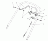 Toro 26625BG - Lawnmower, 1992 (2000001-2999999) Listas de piezas de repuesto y dibujos TRACTION CONTROL ASSEMBLY