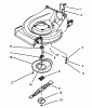 Toro 26625B - Lawnmower, 1993 (3900001-3999999) Listas de piezas de repuesto y dibujos BLADE ASSEMBLY