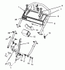 Toro 26625B - Lawnmower, 1993 (3900001-3999999) Listas de piezas de repuesto y dibujos HANDLE ASSEMBLY