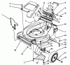 Toro 26625B - Lawnmower, 1993 (3900001-3999999) Listas de piezas de repuesto y dibujos HOUSING ASSEMBLY