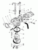 Toro 26625C - Lawnmower, 1989 (9000001-9999999) Listas de piezas de repuesto y dibujos CARBURETOR ASSEMBLY (ENGINE NO. VMJ8)