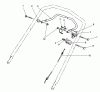 Toro 26625CG - Lawnmower, 1989 (9000001-9999999) Listas de piezas de repuesto y dibujos TRACTION CONTROL ASSEMBLY