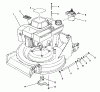 Toro 26625CS - Lawnmower, 1989 (9000001-9999999) Listas de piezas de repuesto y dibujos ENGINE ASSEMBLY