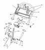 Toro 26625CS - Lawnmower, 1989 (9000001-9999999) Listas de piezas de repuesto y dibujos HANDLE ASSEMBLY