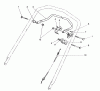 Toro 26625CS - Lawnmower, 1989 (9000001-9999999) Listas de piezas de repuesto y dibujos TRACTION CONTROL ASSEMBLY