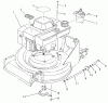Toro 26626 - Lawnmower, 1991 (1000001-1999999) Listas de piezas de repuesto y dibujos ENGINE ASSEMBLY