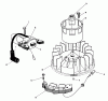 Toro 26626 - Lawnmower, 1991 (1000001-1999999) Listas de piezas de repuesto y dibujos MAGNETO & FLYWHEEL ASSEMBLY (ENGINE MODEL NO. VML0-3)
