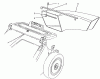 Toro 26626 - Lawnmower, 1991 (1000001-1999999) Listas de piezas de repuesto y dibujos SIDE DISCHARGE CHUTE MODEL NO. 59112 (OPTIONAL)