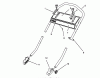 Toro 26630B - Lawnmower, 1994 (4900001-4999999) Listas de piezas de repuesto y dibujos HANDLE ASSEMBLY