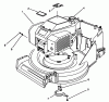 Toro 26631B - Lawnmower, 1993 (3900001-3999999) Listas de piezas de repuesto y dibujos ENGINE ASSEMBLY