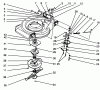 Toro 26631B - Lawnmower, 1994 (4900001-4999999) Listas de piezas de repuesto y dibujos BLADE BRAKE CLUTCH ASSEMBLY