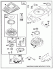 Toro 26631B - Lawnmower, 1994 (4900001-4999999) Listas de piezas de repuesto y dibujos ENGINE GTS-150 #2