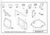 Toro 26631BC - Lawnmower, 1995 (5900001-5999999) Listas de piezas de repuesto y dibujos ENGINE GTS 150 #1