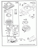 Toro 26631BC - Lawnmower, 1995 (5900001-5999999) Listas de piezas de repuesto y dibujos ENGINE GTS-150 #3