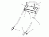 Toro 26631BC - Lawnmower, 1995 (5900001-5999999) Listas de piezas de repuesto y dibujos HANDLE ASSEMBLY