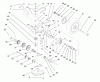Toro 26633B - Lawnmower, 1996 (6900001-6999999) Listas de piezas de repuesto y dibujos DECK SUSPENSION & GEAR CASE ASSEMBLY