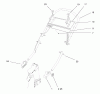 Toro 26633B - Lawnmower, 1996 (6900001-6999999) Listas de piezas de repuesto y dibujos HANDLE ASSEMBLY