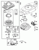Toro 26635BG - Lawnmower, 1993 (3900001-3999999) Listas de piezas de repuesto y dibujos ENGINE GTS-150 #3