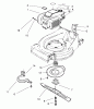 Toro 26636 - Lawnmower, 1997 (7900001-7999999) Listas de piezas de repuesto y dibujos ENGINE ASSEMBLY