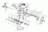 Toro 26636 - Lawnmower, 1997 (7900001-7999999) Listas de piezas de repuesto y dibujos GEAR CASE ASSEMBLY