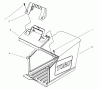 Toro 26636 - Lawnmower, 1997 (7900001-7999999) Listas de piezas de repuesto y dibujos GRASS BAG ASSEMBLY