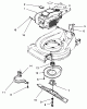 Toro 26636B - Lawnmower, 1996 (6900001-6999999) Listas de piezas de repuesto y dibujos ENGINE ASSEMBLY