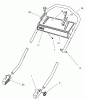 Toro 26637 - Lawnmower, 1998 (8900001-8999999) Listas de piezas de repuesto y dibujos HANDLE ASSEMBLY