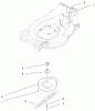 Toro 26637 - Lawnmower, 1999 (9900001-9999999) Listas de piezas de repuesto y dibujos BLADE ASSEMBLY