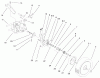 Toro 26639 - Lawnmower, 1998 (8900001-8999999) Listas de piezas de repuesto y dibujos REAR AXLE ASSEMBLY