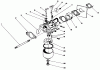 Toro 26640B - Lawnmower, 1993 (3900001-3999999) Listas de piezas de repuesto y dibujos CARBURETOR ASSEMBLY (MODEL NO. 47PN2-6)