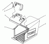 Toro 26640B - Lawnmower, 1993 (3900001-3999999) Listas de piezas de repuesto y dibujos GRASS BAG ASSEMBLY