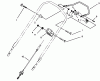 Toro 26640B - Lawnmower, 1993 (3900001-3999999) Listas de piezas de repuesto y dibujos TRACTION CONTROL ASSEMBLY