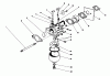Toro 26640B - Lawnmower, 1994 (4900001-4999999) Listas de piezas de repuesto y dibujos CARBURETOR ASSEMBLY (MODEL NO. 47PP3-6)