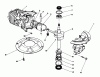 Toro 26640B - Lawnmower, 1994 (4900001-4999999) Listas de piezas de repuesto y dibujos CRANKSHAFT ASSEMBLY (MODEL NO. 47PP3-6)
