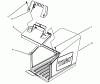 Toro 26640B - Lawnmower, 1994 (4900001-4999999) Listas de piezas de repuesto y dibujos GRASS BAG ASSEMBLY