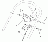 Toro 26640B - Lawnmower, 1994 (4900001-4999999) Listas de piezas de repuesto y dibujos TRACTION CONTROL ASSEMBLY
