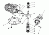 Toro 26640BC - Lawnmower, 1995 (5900001-5999999) Listas de piezas de repuesto y dibujos CRANKSHAFT ASSEMBLY (MODEL NO. 47PR4-6)