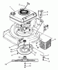 Toro 26641 - Lawnmower, 1989 (9000001-9999999) Listas de piezas de repuesto y dibujos ENGINE ASSEMBLY