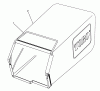 Toro 26641 - Lawnmower, 1989 (9000001-9999999) Listas de piezas de repuesto y dibujos GRASS BAG ASSEMBLY