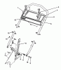 Toro 26641 - Lawnmower, 1989 (9000001-9999999) Listas de piezas de repuesto y dibujos HANDLE ASSEMBLY