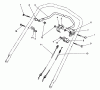 Toro 26641 - Lawnmower, 1989 (9000001-9999999) Listas de piezas de repuesto y dibujos TRACTION CONTROL ASSEMBLY