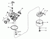 Toro 26642 - Lawnmower, 1989 (9000001-9999999) Listas de piezas de repuesto y dibujos CARBURETOR TECUMSEH NO. 632521