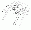 Toro 26642 - Lawnmower, 1989 (9000001-9999999) Listas de piezas de repuesto y dibujos TRACTION CONTROL ASSEMBLY
