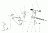 Toro 26643 - Lawnmower, 1997 (7900001-7999999) Listas de piezas de repuesto y dibujos BRAKE ASSEMBLY #1