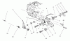 Toro 26643 - Lawnmower, 1997 (7900001-7999999) Listas de piezas de repuesto y dibujos GOVERNOR ASSEMBLY