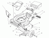 Toro 26643B - Lawnmower, 1996 (6900001-6999999) Listas de piezas de repuesto y dibujos HOUSING ASSEMBLY