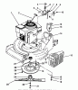 Toro 26651 - Lawnmower, 1989 (9000001-9999999) Listas de piezas de repuesto y dibujos ENGINE ASSEMBLY