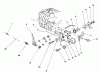 Toro 26680WG - Lawnmower, 1990 (0000001-0999999) Listas de piezas de repuesto y dibujos GOVERNOR ASSEMBLY (ENGINE NO. 47PK9)