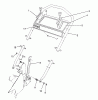 Toro 26680 - Lawnmower, 1990 (0000001-0999999) Listas de piezas de repuesto y dibujos HANDLE ASSEMBLY
