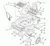 Toro 26680WG - Lawnmower, 1990 (0000001-0999999) Listas de piezas de repuesto y dibujos HOUSING ASSEMBLY